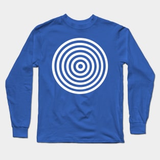 White and Transparent Circles Long Sleeve T-Shirt